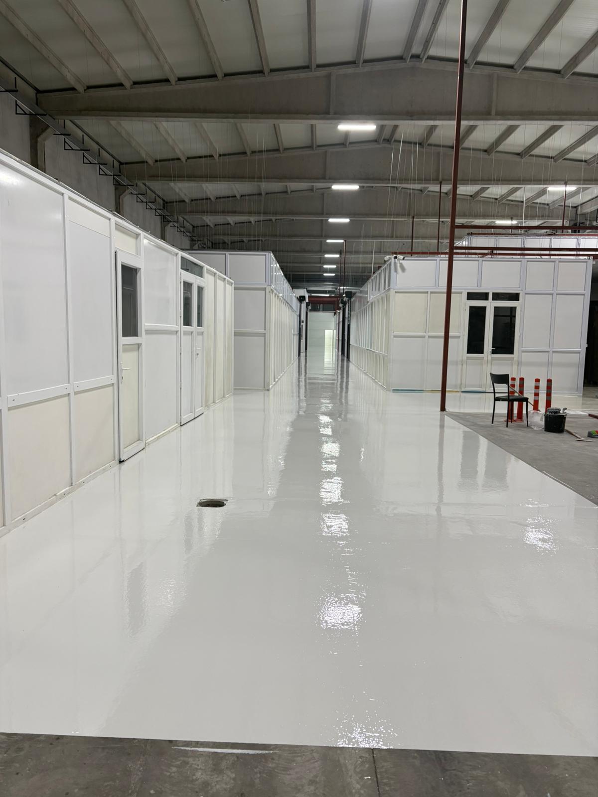 Ankara Etimesgut Fabrika İçi Epoksi Uygulaması Çalışmamız